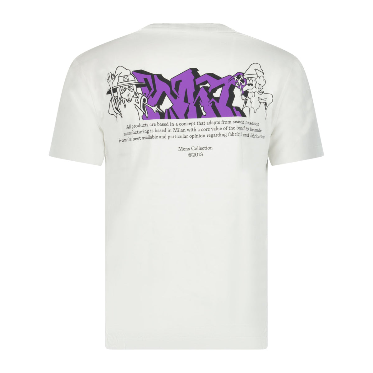 OFF-WHITE Katsu Graffiti T-Shirt White, Boinclo ltd