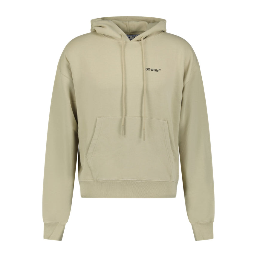 OFF-WHITE Hooded Sweatshirt Light Beige - Boinclo ltd - Outlet Sale Under Retail