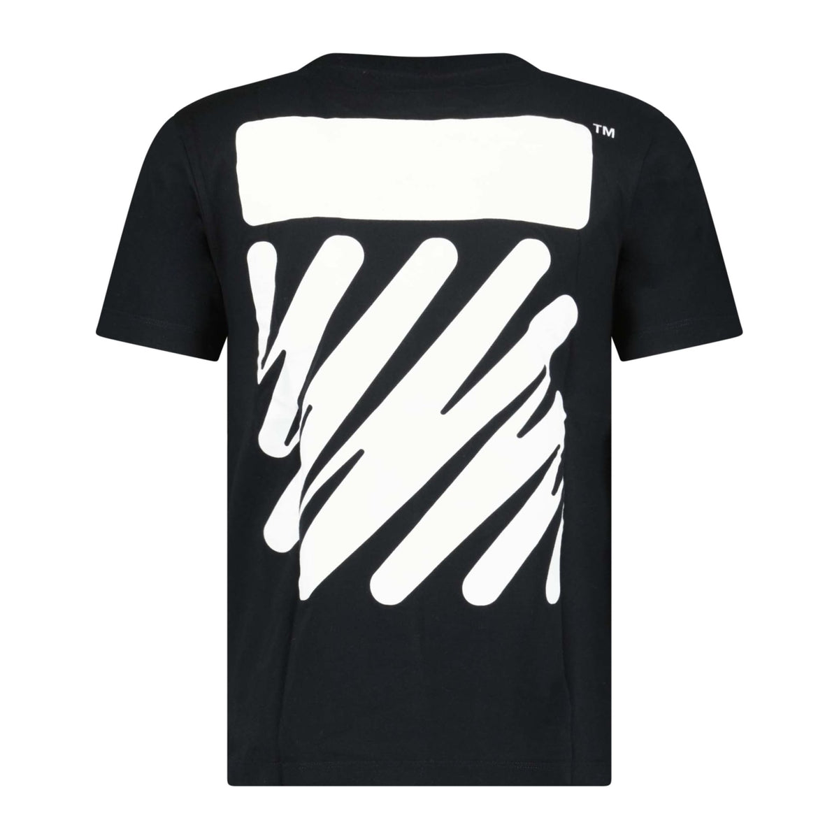 Off-White Wave Diagonal Logo T-Shirt Black