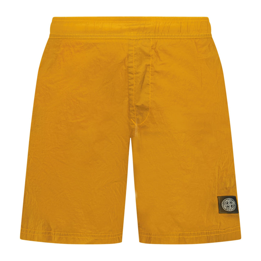 Stone Island Chrome Swim Shorts Burnt Orange - Boinclo ltd - Outlet Sale Under Retail