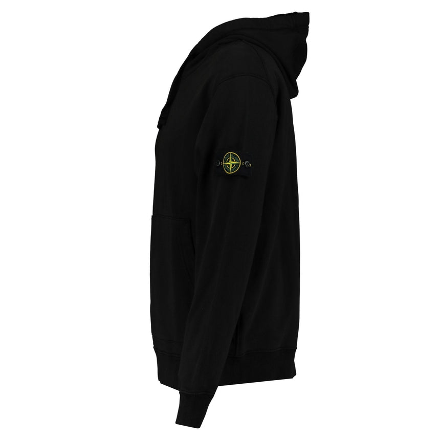 Stone Island Cotton Hoodie Sweatshirt Black - Boinclo ltd - Outlet Sale Under Retail
