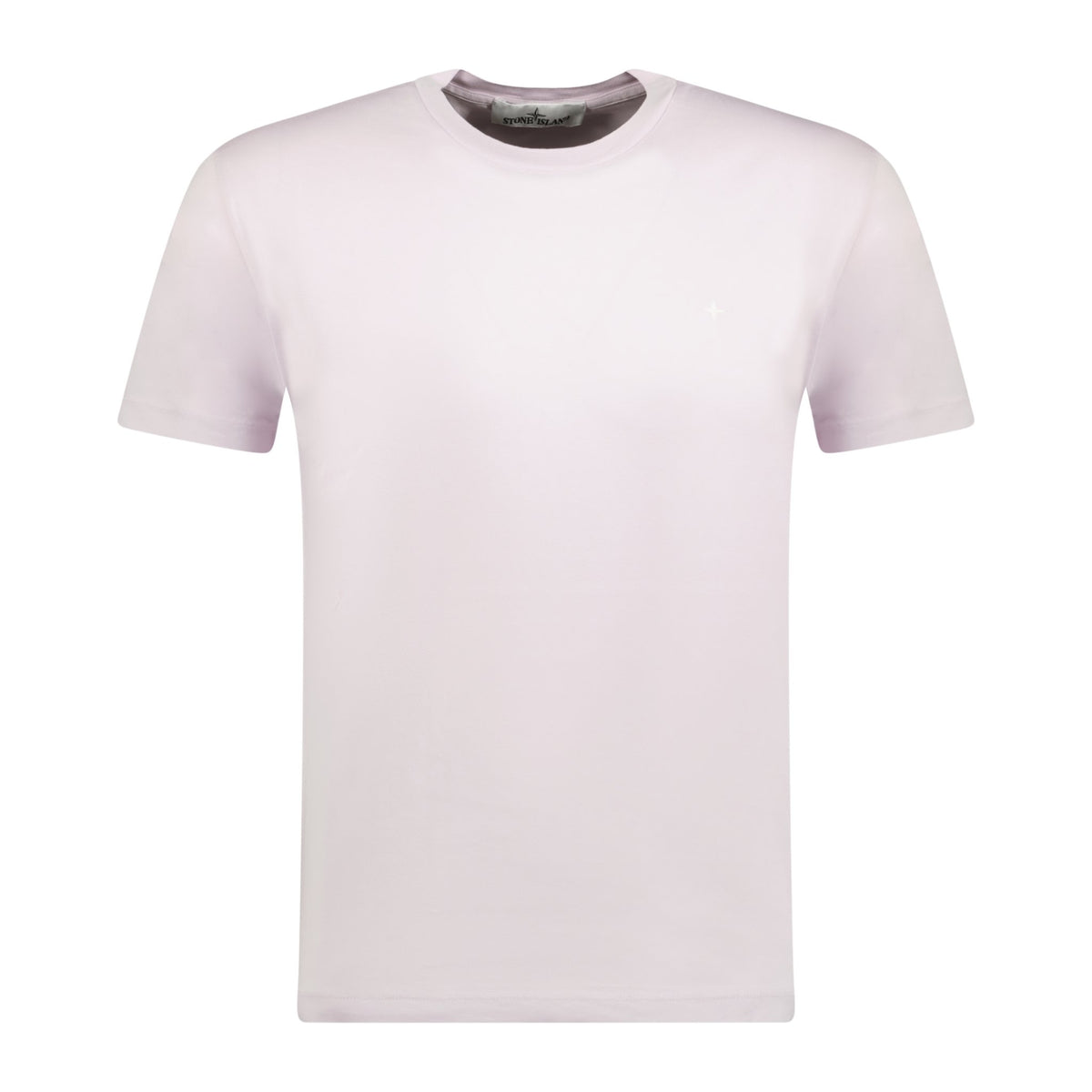 Stone island pink on sale shirt