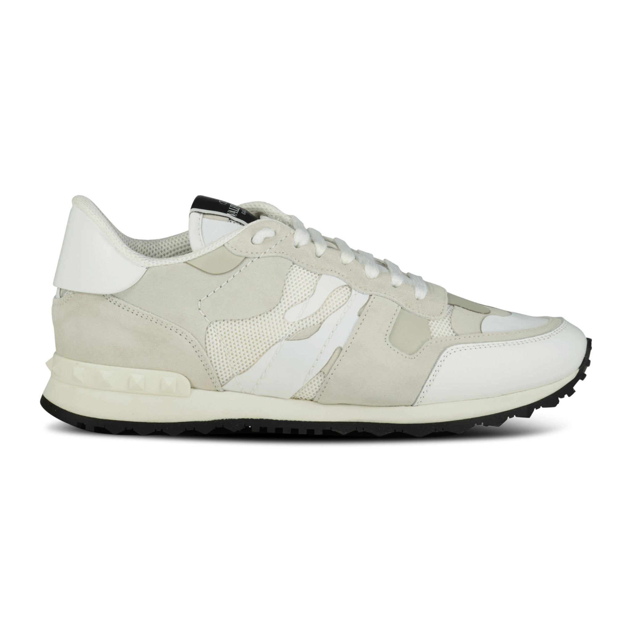 Color variation of Valentino Garavani Camouflage Rockrunner Trainers White