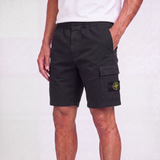 Stone Island Bermuda Shorts in Charcoal Grey