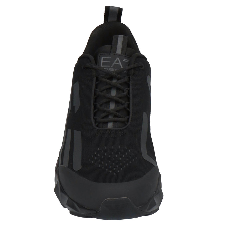 EA7 Emporio Armani Ultimate C2 Kombat Running Sneaker with Ultralight Sole in Black