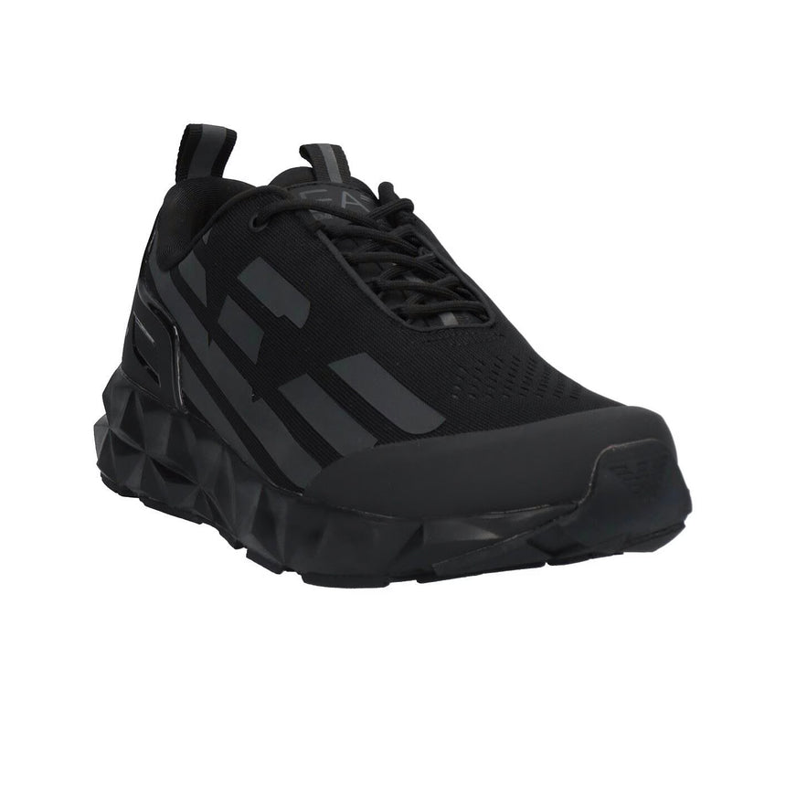 EA7 Emporio Armani Ultimate C2 Kombat Running Sneaker with Ultralight Sole in Black
