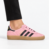 Adidas Gazelle ADV Skate Shoes in Pink/Black