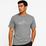 CP Company Logo T-Shirt in Smoked Pearl Grey