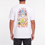 Casablanca Tennis Landscape Short Sleeve T-Shirt in White