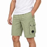 CP Company Chrome-R Cargo Lens Swim Shorts in Moss Green