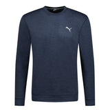 Puma Cloudspun Crew Neck Navy - swingsupply123 - Golf Clothing, Shoes & Accessories Sale