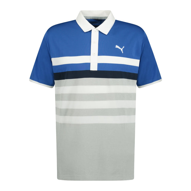Puma One Way Polo Shirt White - swingsupply123 - Golf Clothing, Shoes & Accessories Sale