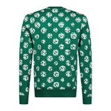 J.lindeberg Gus Jacquard Sweater Rain Forest Sphere Dot Green - Swing Supply - Golf Clothing, Shoes & Accessories Sale