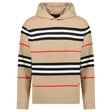 Burberry 'Sandby' Check Hoodie Archive Beige - chancefashionco