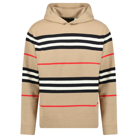 Burberry 'Sandby' Check Hoodie Archive Beige - chancefashionco