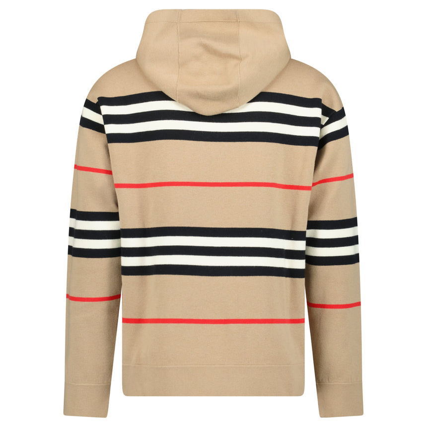 Burberry 'Sandby' Check Hoodie Archive Beige - chancefashionco