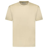 Plain Label Mercerized Cotton T-Shirt Yellow