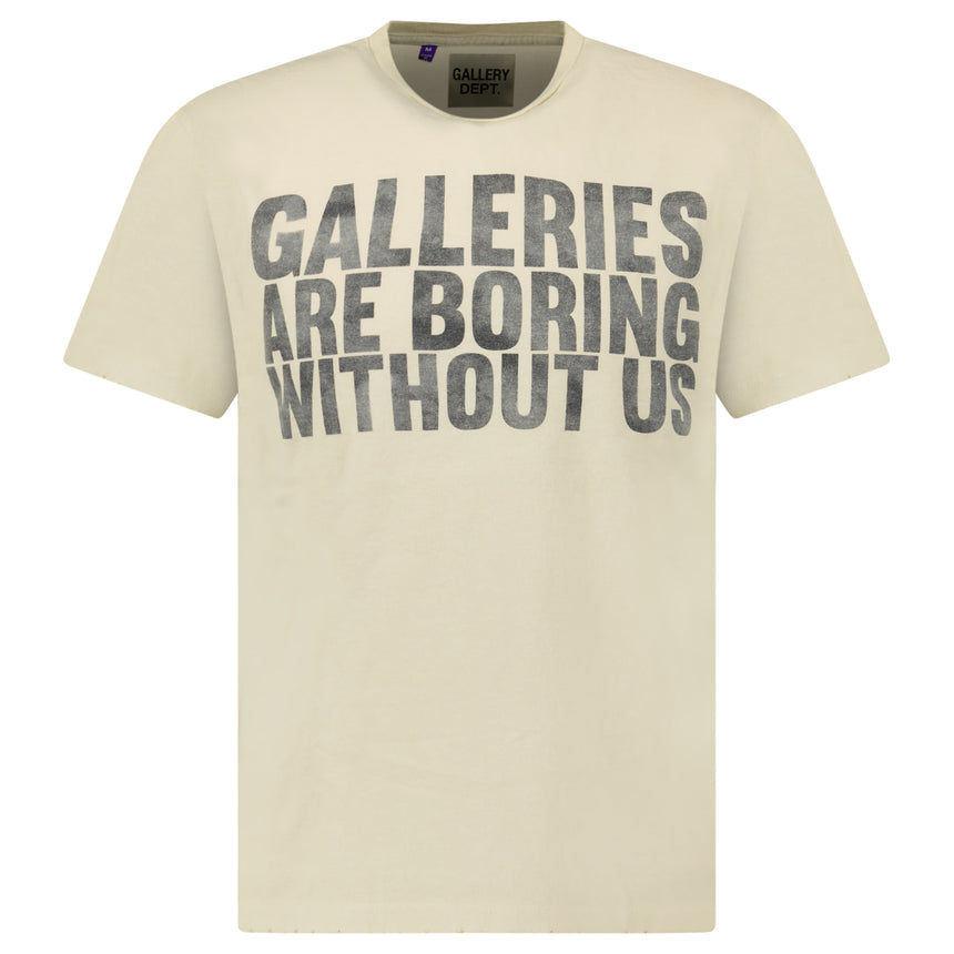 Gallery Dept. Boring Tee in Archival White