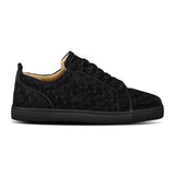 Christian Louboutin Louis Junior Spikes Sneakers in Black