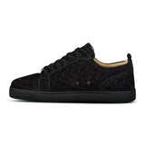 Christian Louboutin Louis Junior Spikes Sneakers in Black
