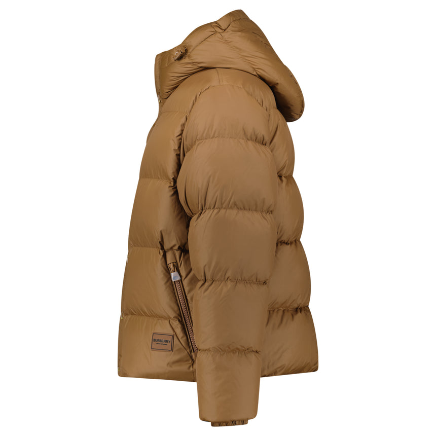 Burberry Halsby Puffer Down Jacket Brown