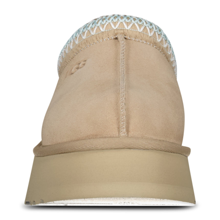 UGG Tasman II Platform Slipper in Sand Beige