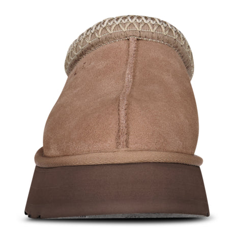 UGG Tasman II Platform Slipper in Rocky Oak Brown