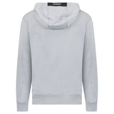 CP Company Micro Lens Diagonal Raised Hoodie Grey