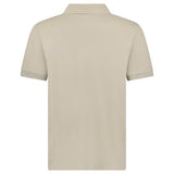 Moncler Short Sleeve Polo Shirt in Beige