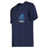 Aimé Leon Dore Monogram Pocket T-Shirt in Navy Blue