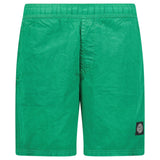 Stone Island Compass Chrome Swim Shorts in Malachite Green