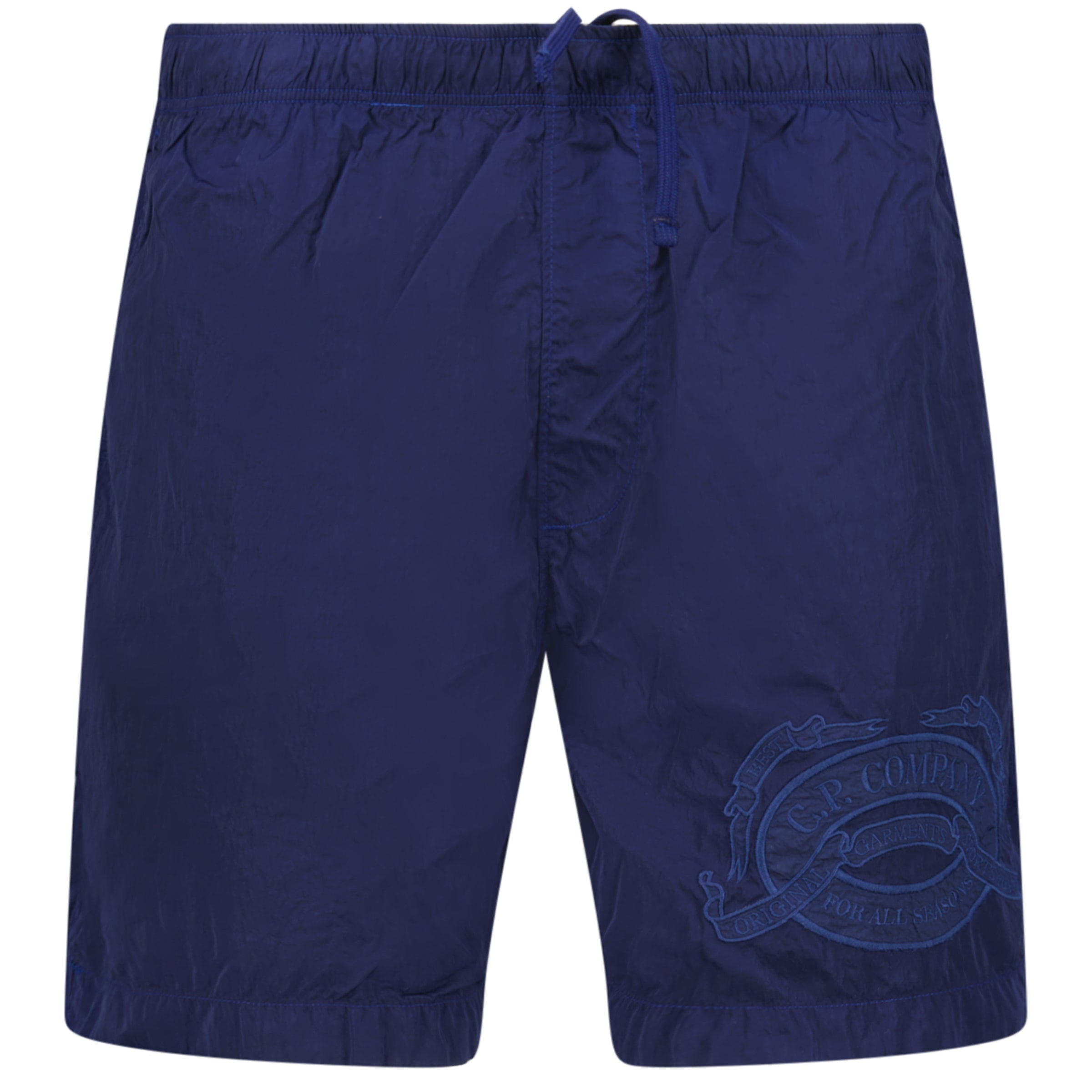 Color variation of CP Company Chrome-R Swim Shorts Blueprint