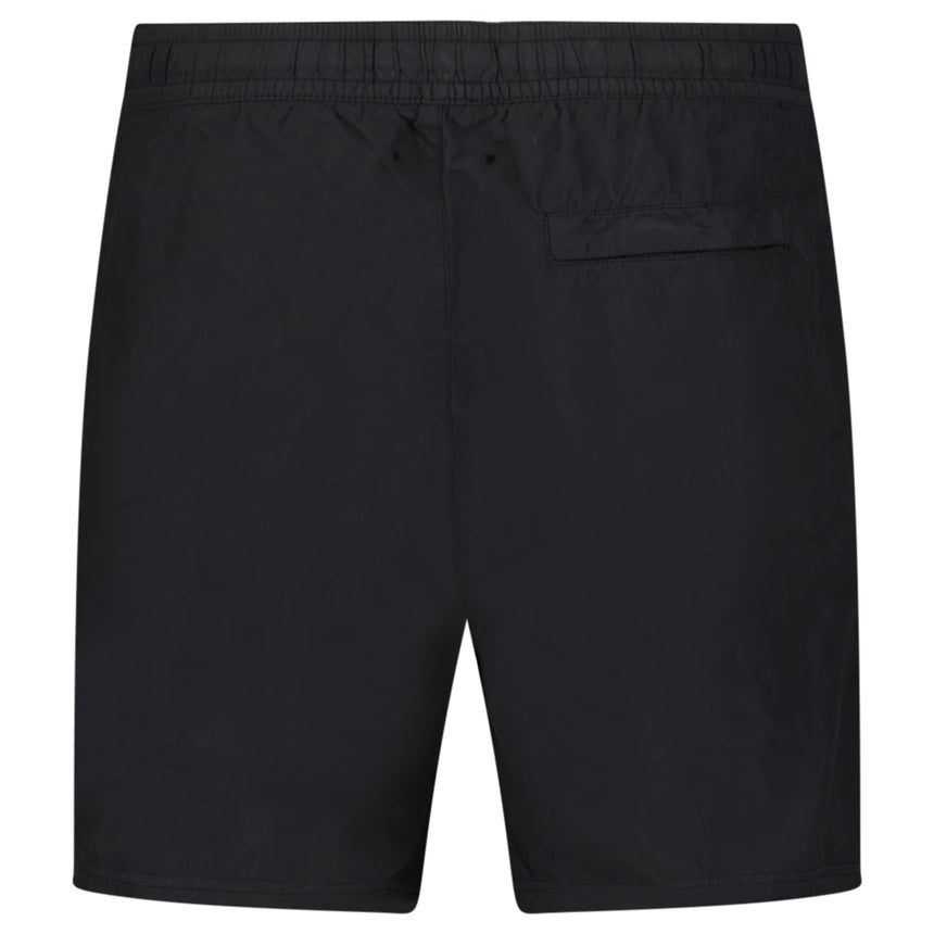 Stone Island Brushed Nylon Swim Shorts in Black