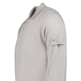 Stone Island Ghost Wool Polo-Shirt Dust Grey