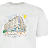 Casablanca Paris Store Printed T-Shirt in White
