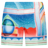 Casablanca Galaxy Court Swim Shorts in Multicolour