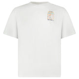 Casablanca Mushroom Goddess Printed T-Shirt in White