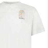 Casablanca Mushroom Goddess Printed T-Shirt in White