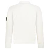 Stone Island Quarter Zip Knit Jumper in Ivory