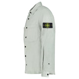 Stone Island Cotton Micro-Corduroy Overshirt in Sage Green
