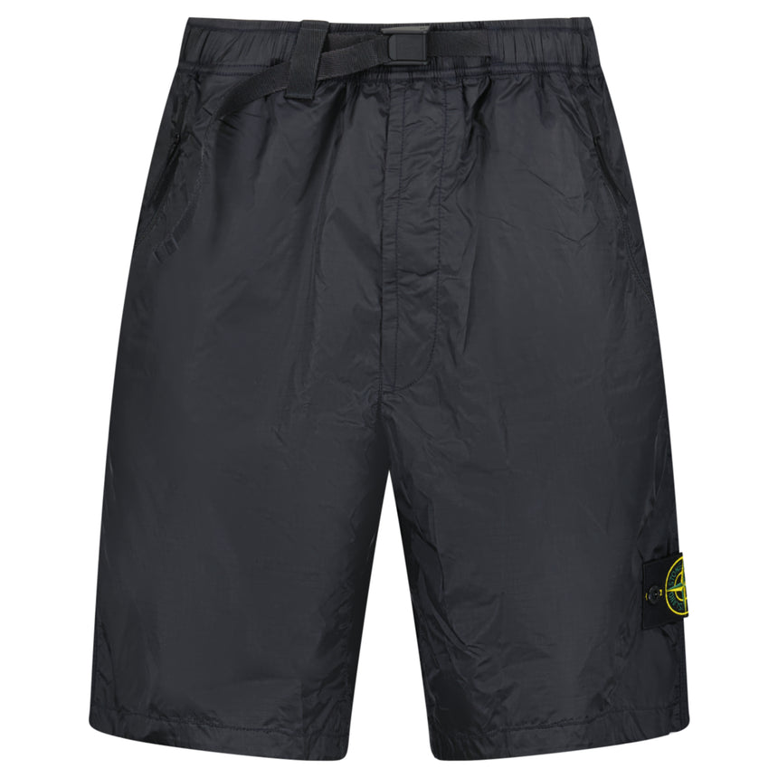 Stone Island Light Ripstop CORDURA® Advanced Fabrics Shorts in Navy Blue