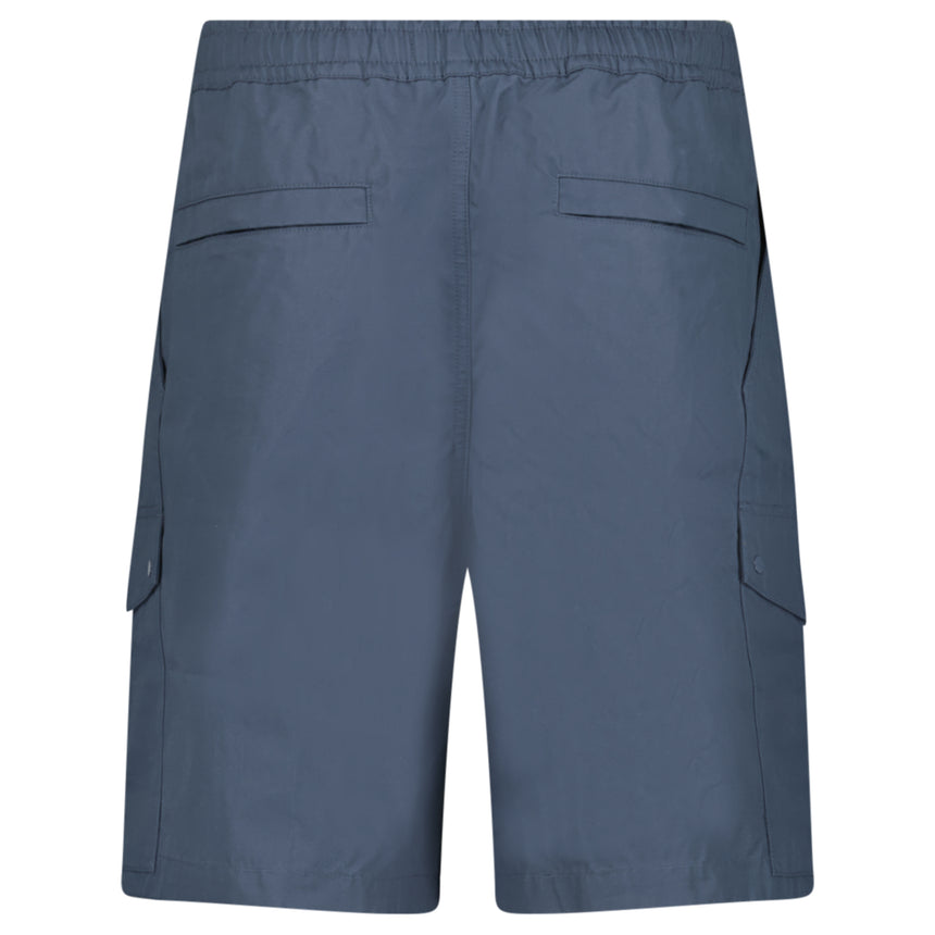 Stone Island All-Weather Cotton Canvas Ghost Cargo Shorts in Slate Blue