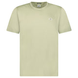 CP Company Mercerized Jersey 70/2 Gasato Patch T-Shirt in Moss Green