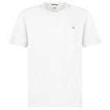 CP Company Mercerized Jersey 70/2 Gasato Patch T-Shirt in White
