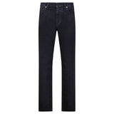 Stone Island Rinsed Buttoned Denim Jeans in Black