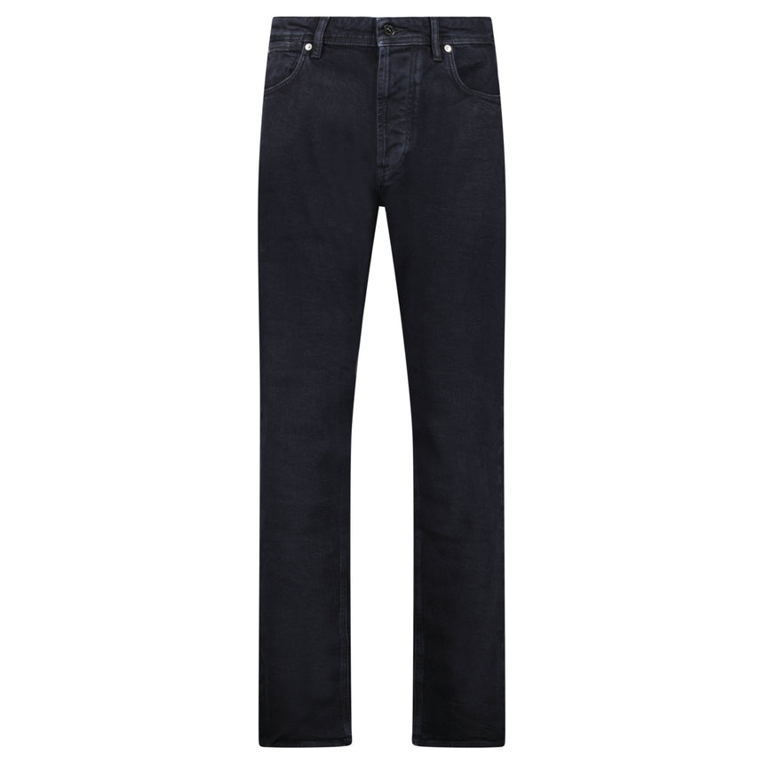 Stone Island Rinsed Buttoned Denim Jeans in Black