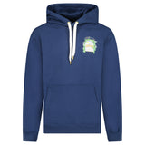 Casablanca L'Arche De Tennis Hoodie in Navy