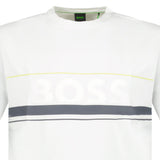 Hugo Boss Iconic Zone Logo T-Shirt in White