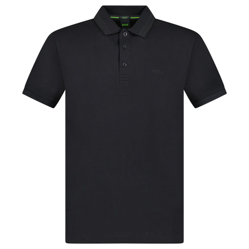 Boss Paddy Polo Shirt in Black