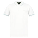 Boss Paddy Polo Shirt White